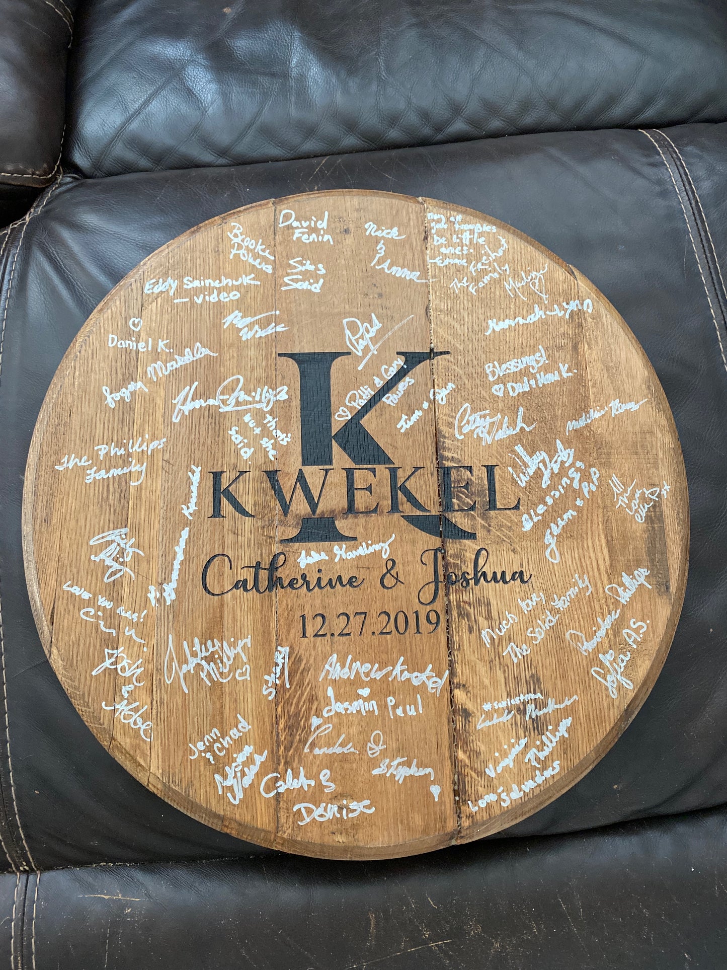 Bourbon Barrel Lid